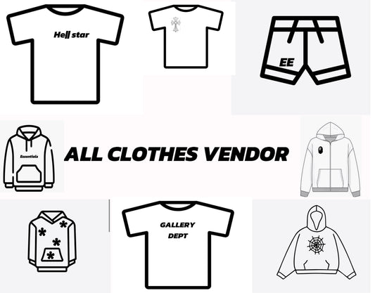 ALL clothes vendor